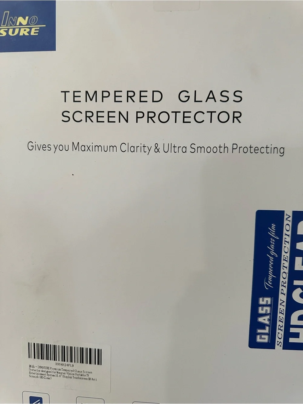 Tempered glass screen protector